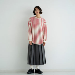 TROPICAL SWITCH PLEATS SKIRT