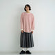 TROPICAL SWITCH PLEATS SKIRT