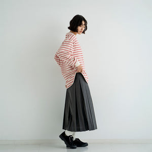 TROPICAL SWITCH PLEATS SKIRT