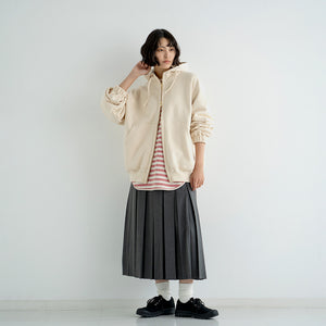 TROPICAL SWITCH PLEATS SKIRT