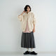 TROPICAL SWITCH PLEATS SKIRT