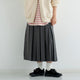TROPICAL SWITCH PLEATS SKIRT