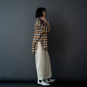 FLANNEL CHECK OVER SHT