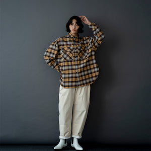 FLANNEL CHECK OVER SHT