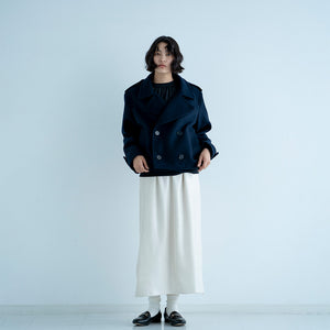 WOOL GATHER NECK LS TEE