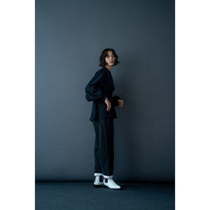 GATHER SLEEVE LS TEE