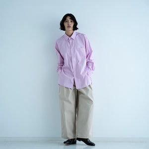 VINTAGE SERGE THREE TUCK WIDE PANTS