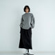 CARDBOARD KNIT LONG SLEEVE  MOC TEE