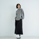 CARDBOARD KNIT LONG SLEEVE  MOC TEE