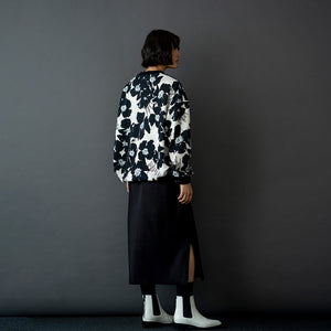 CARDBOARD KNIT LONG SLEEVE ORIGINAL PRINT SPINDLE TEE