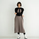 NO SLEEVE LONG KNIT ONEPIECE