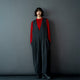 WOOL GATHER NECK LS TEE