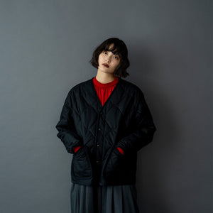 WOOL GATHER NECK LS TEE