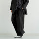 VINTAGE SERGE THREE TUCK WIDE PANTS