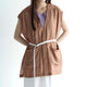 NO SLEEVE CARDIGAN