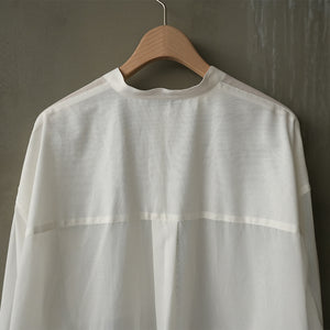 VOILE OVER BLOUSE