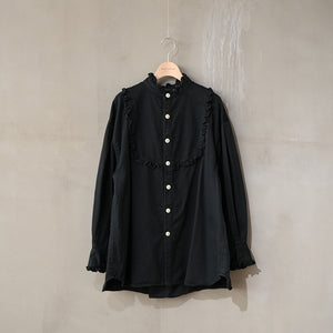 OVER FRILL BLOUSE