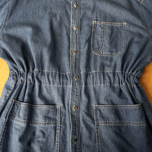 DENIM WORK ONE PIECE
